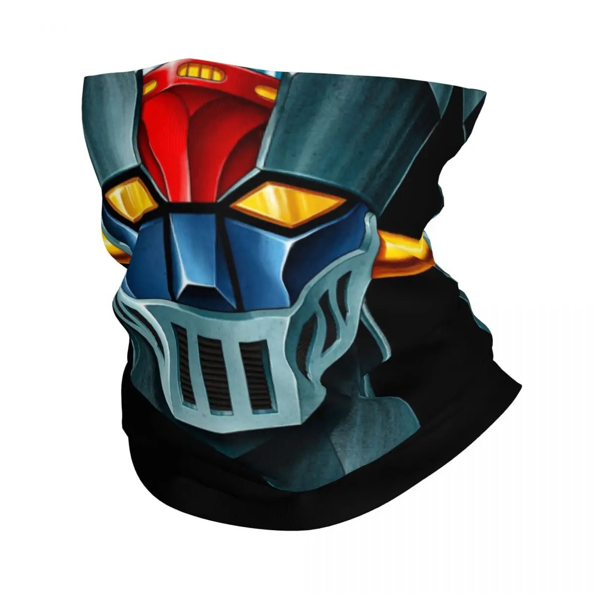 

Mazinger Z Bandana Neck Gaiter Printed Ufo Robot Grendizer Goldrake Mask Scarf Headwear Riding for Men Women Adult Washable