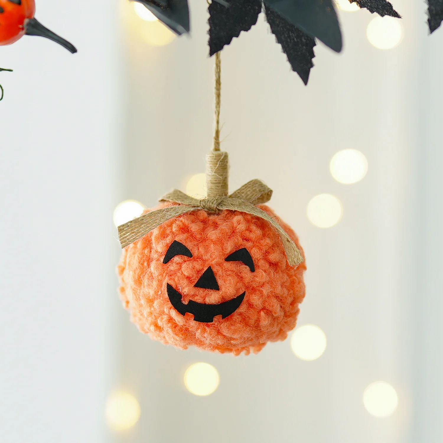 

2Pcs Halloween Decorations Cute Creative Pumpkin Hanging Ghost Face Ornaments Festival Party Atmosphere Hanging Decorations