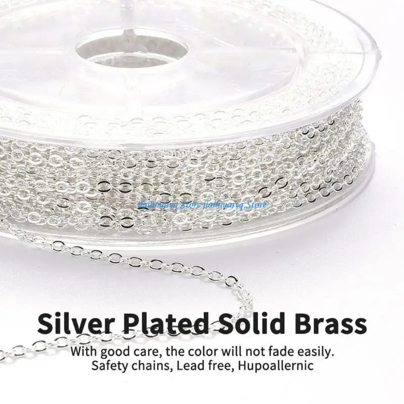 573B Aluminium ketting voor het maken sieraden Kreeftsluitingen en ringetjes voor kettingen en armbanden Metalen