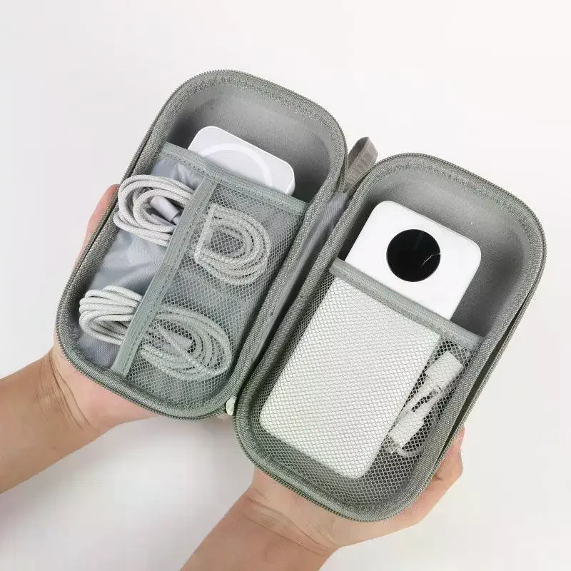 Sac de rangement pour câbles de données mobiles, sac de rangement portable pour accessoires numériques de voyage, sac de rangement pour téléphone portable, clé USB