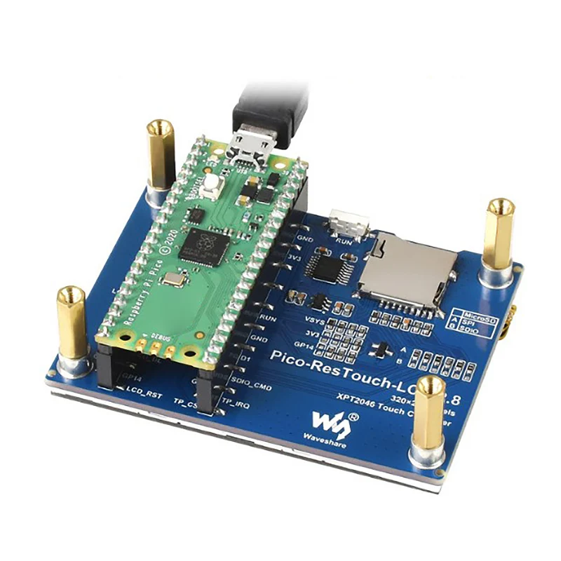 2026 جديد + لشاشة 2.8 بوصة 262K وحدة LCD ملونة 320X240 بكسل SPI شاشة اتصال مقاومة للاتصالات