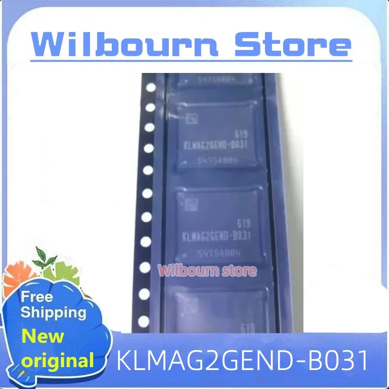 

2PCS~100PCS/LOT KLMAG2GEND-B031 BGA 16GB EMMC Flash memory chip