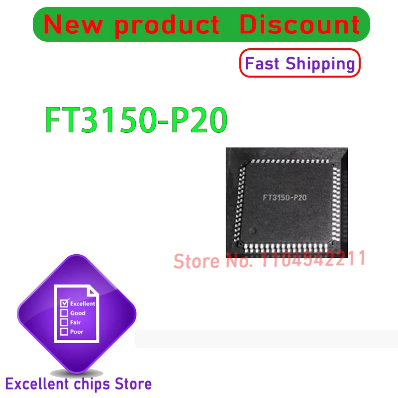 

1PCS~10PCS/LOT FT3150-P20 FT3150 QFP New original
