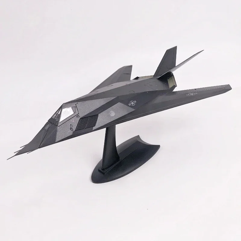 Diecast 1:72 Scale USAF Air Force Skunk F-117A F117 F-117 F117A Fighter Original Finished Alloy Model Toy For Collection