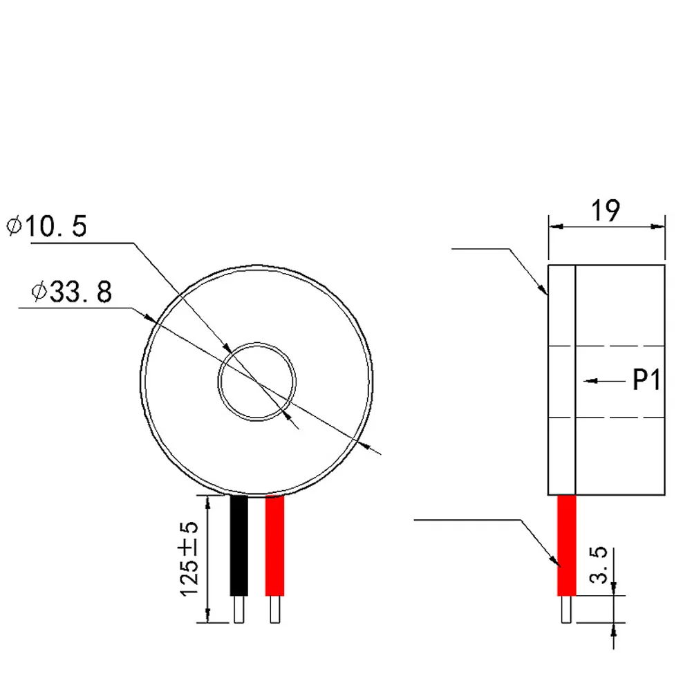 Current Transformer Designed for Ammeters and Power Transmitters with 5mA Output and 0.1% Linearity Specification