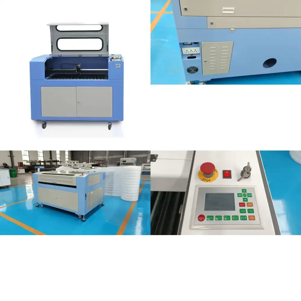 RECI W4 Tube 5200 Chiller Lift Arm Honeycomb Panel Blade for CNC Cutting Machine Accessories Kit with Wooden Box
