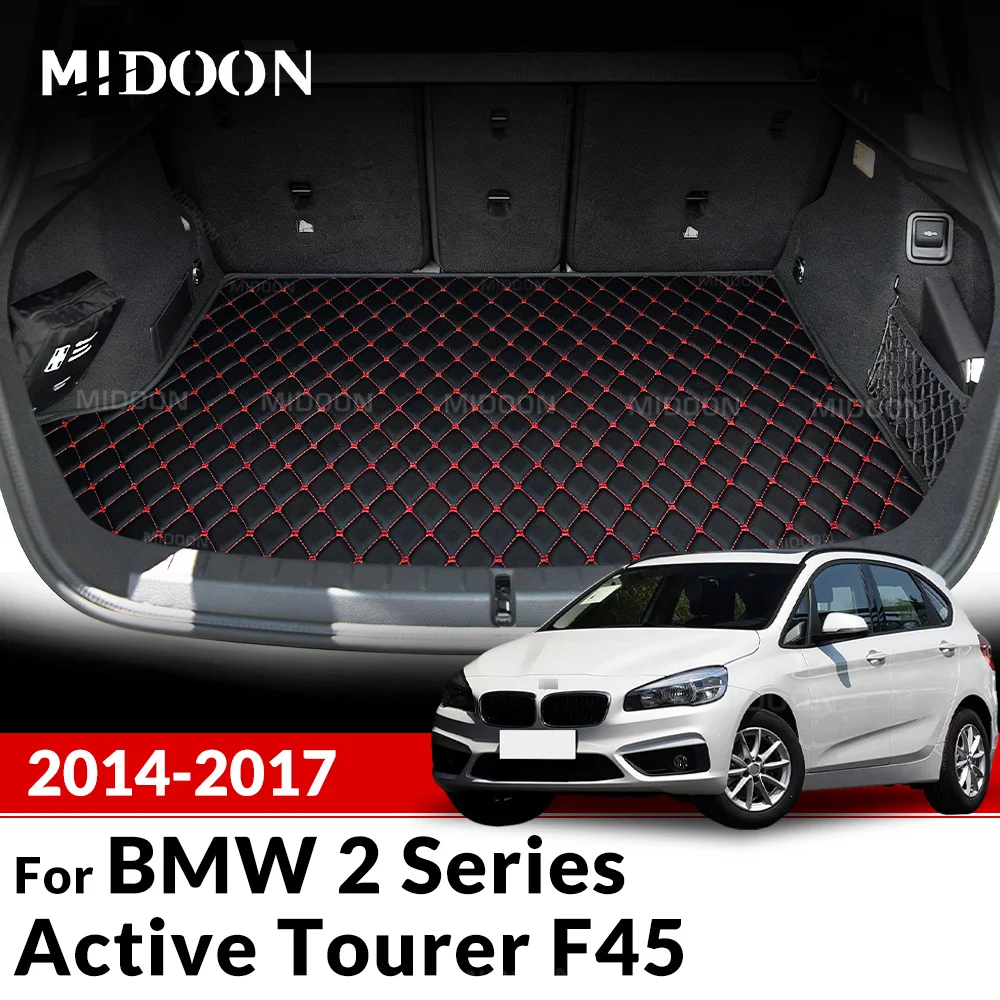 Tappetino per bagagliaio per BMW Serie 2 Active Tourer F45 2014 2015 2016 2017 Accessori auto personalizzati Decorazione interni auto
