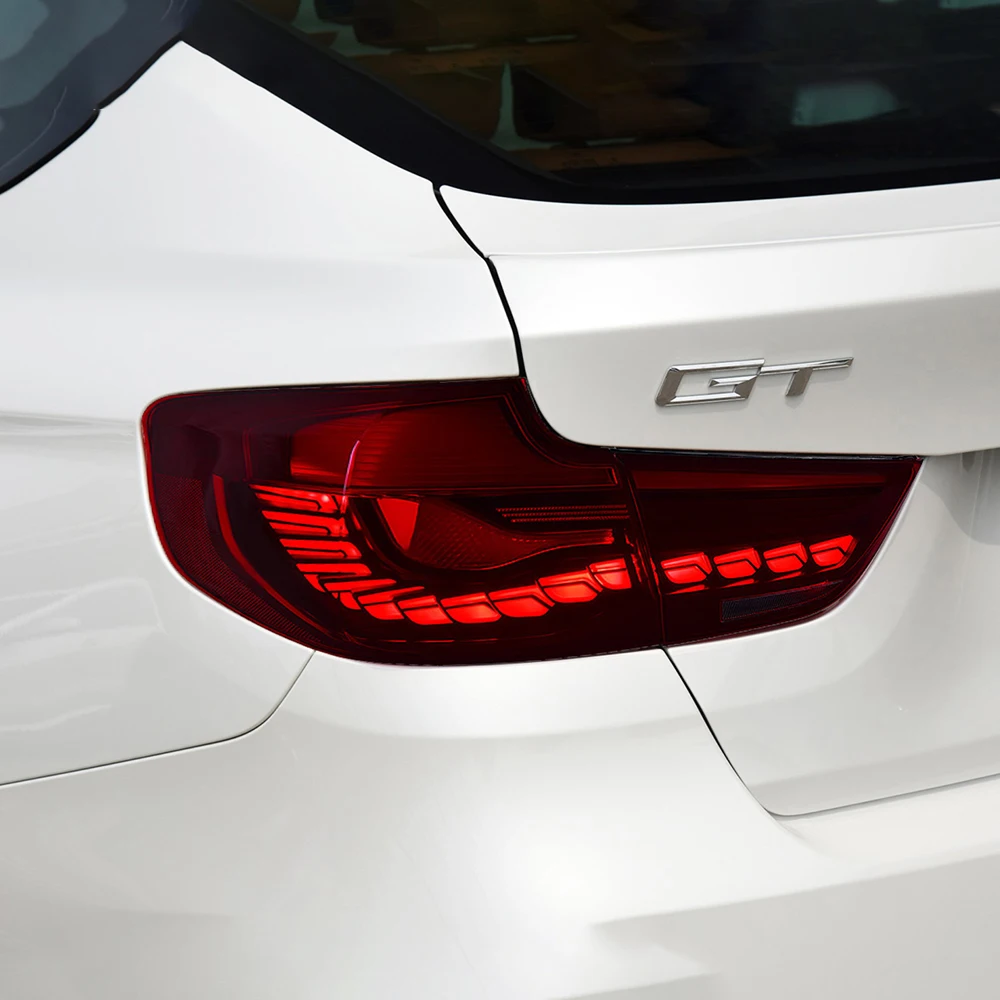 

For BMW 3 Series 320i 325i 330i F34 GT 2013-2020 LED Car Taillights Assembly Upgrade Dragon Scale Taillight Tool Accessories