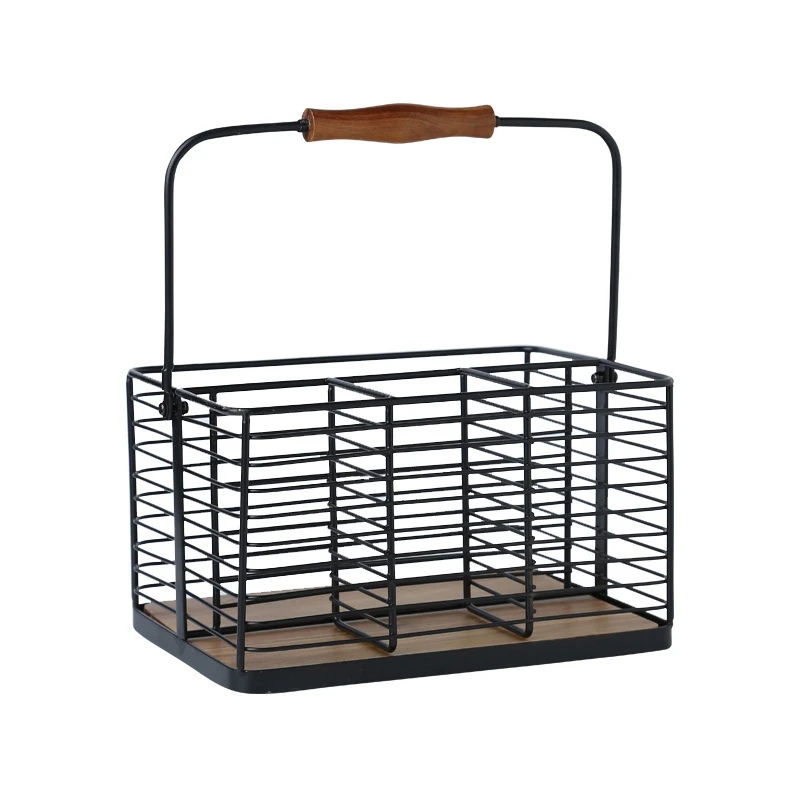 

Steel Storage Basket Shelf Rack With Handle For Spices Herbs Vinegar Handler Accessories Storage For Kitchen