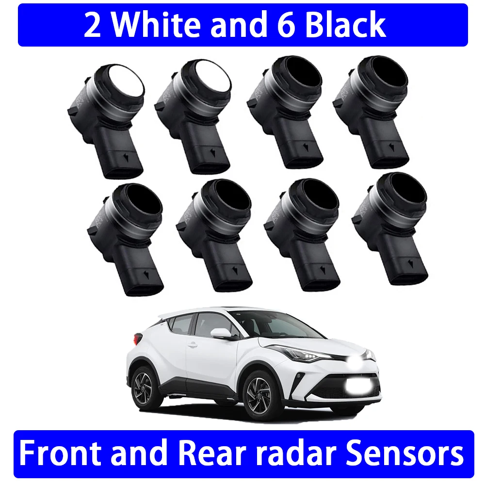 ZhuCamX Front Rear Parking Sensor Assistance Backup Radar Buzzer