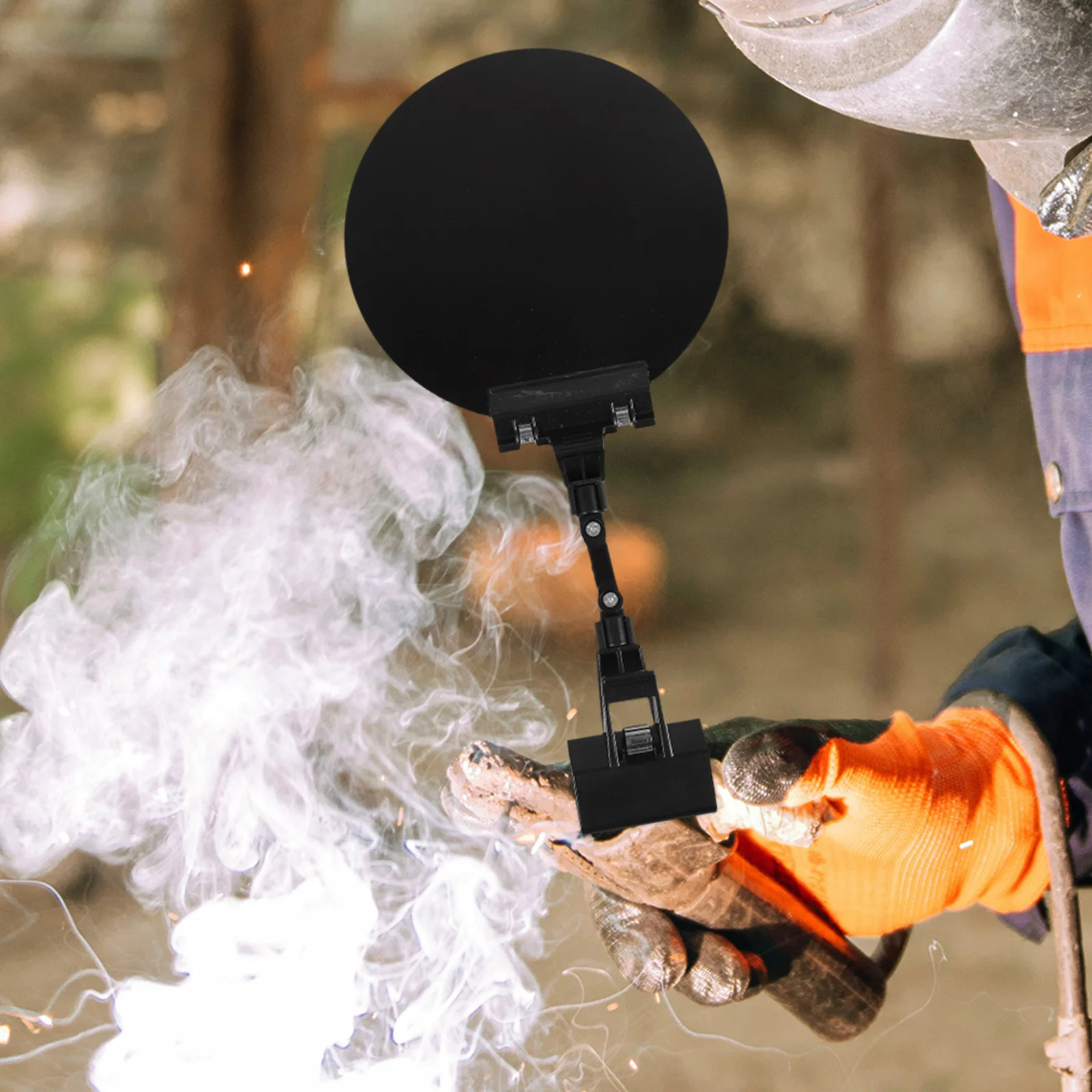 

Welding Face Protection Shield Multi-Functional Clip-on Design for Uv and Spark Resistance Welding Protective Mask for Men