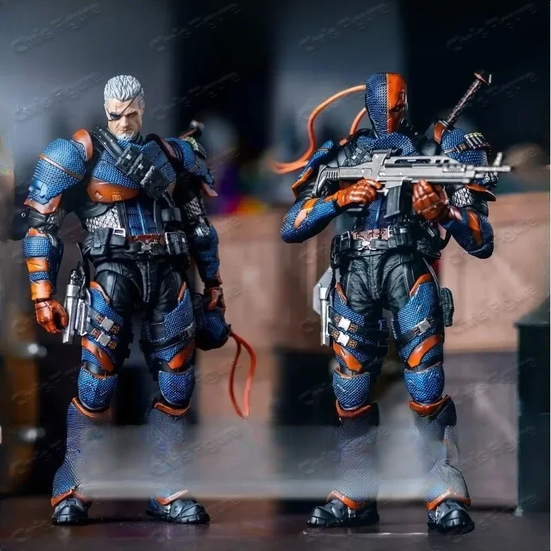 

In Stock LPZZ Arkham Knight DC002 1/12 Scale Deathstroke Finished Action Figure Model Toy Collection Gift