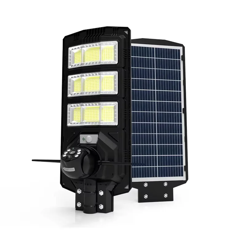 

Solar Powered Security Street Light 4G Wifi Camera Voice Warn 4MP V380 Security Lamp with Infrared Camera for Yard Garage Garden
