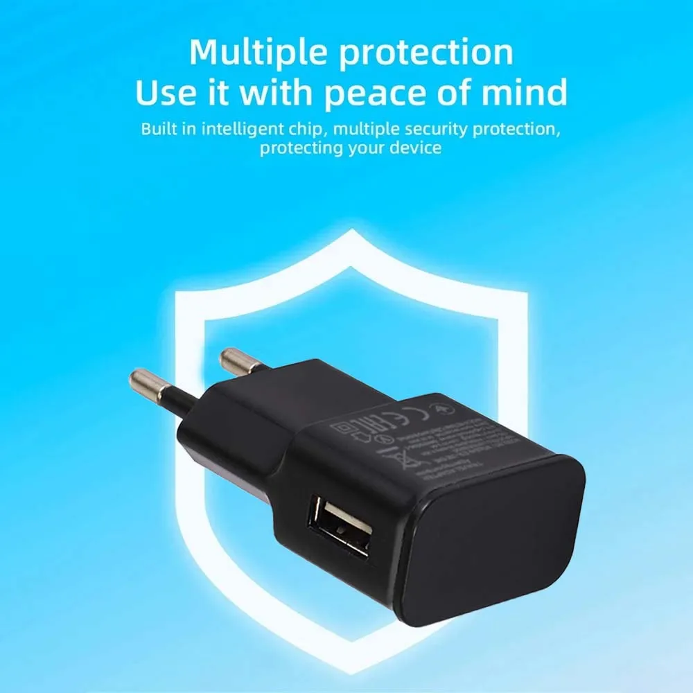 5W USB Wall Charger Power Supply 5V 1A Universal Portable Travel Power Compatible With Samsung iPhone image 4