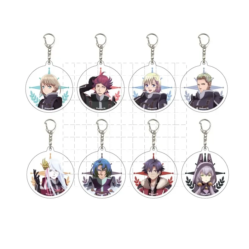 

Game Alisa Reinford Lloyd Elie MacDowell Keychain Doll Anime Rean Schwarzer Acrylic Keyring Pendant for Gift