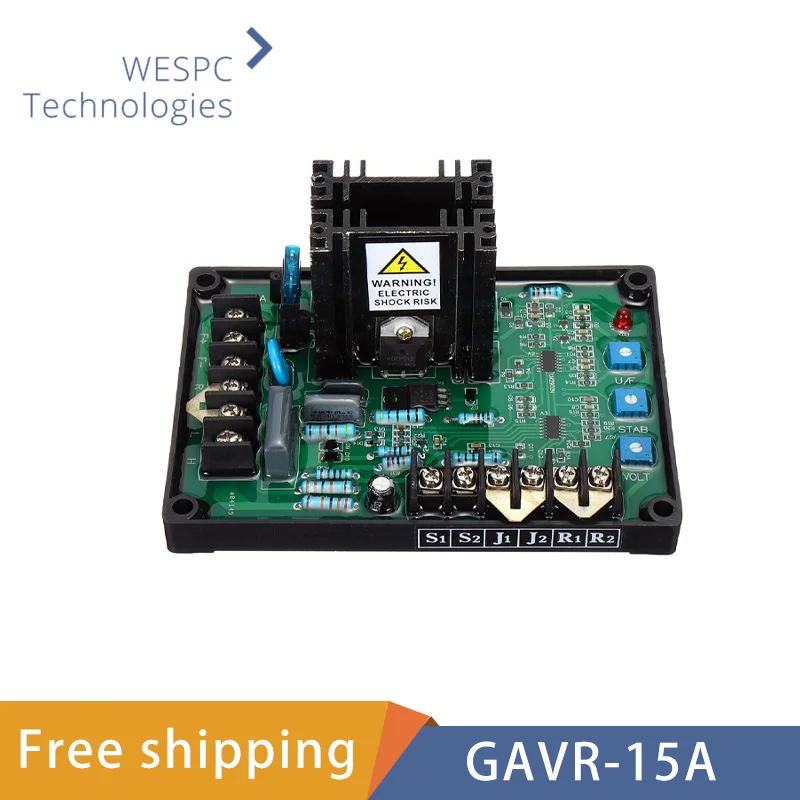 

Universal Generator AVR GAVR-15A Automatic Voltage Regulator For Brushless Generator Parts