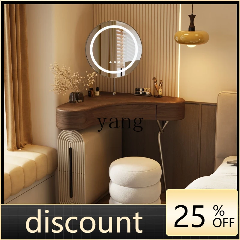 

LH medieval style corner dresser storage cabinet integrated bedroom solid wood makeup table