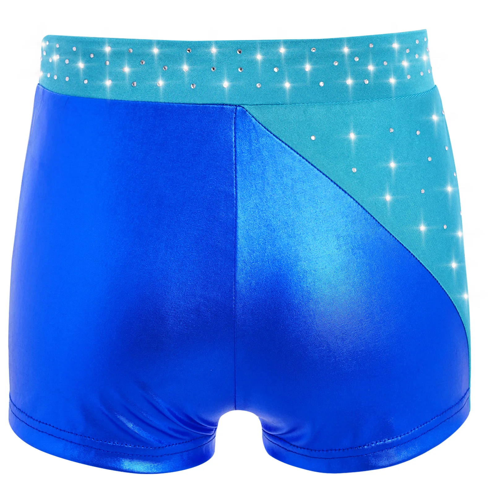 طفل فتاة بسط الباليه الرقص السراويل لامعة الراين المعدنية السراويل للجمباز الشكل التزلج الرقص ممارسة الأداء #3