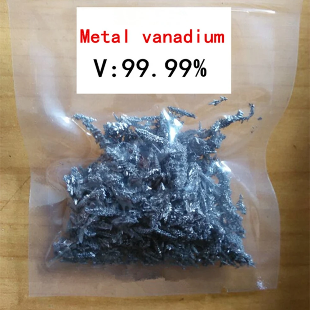 10g High purity Metal vanadiumv Elemental vanadium Pure vanadium used for experiment