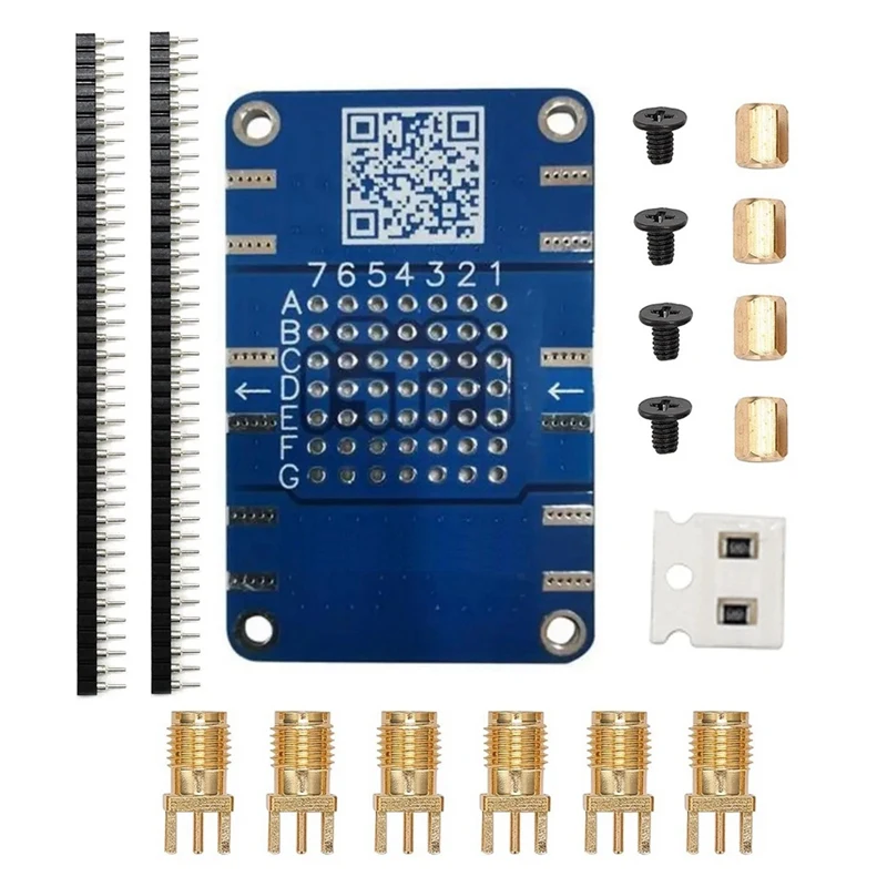 

For Nanovna Testboard Kit VNA Test Demo Board Network Analyzer Testing Board Demo Board For Nanovna Network Analysis