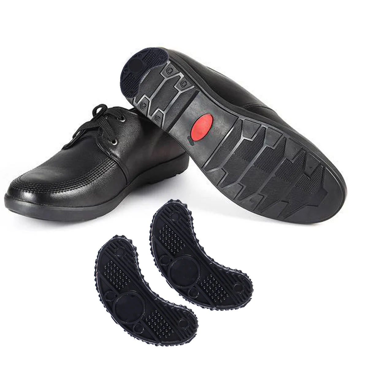 

20pcs Rubber Heel Pads Soft Cushion Anti Skid Inserts Liners for Women Shoes Sports Sandals Flats High Heels Boots Foot Care