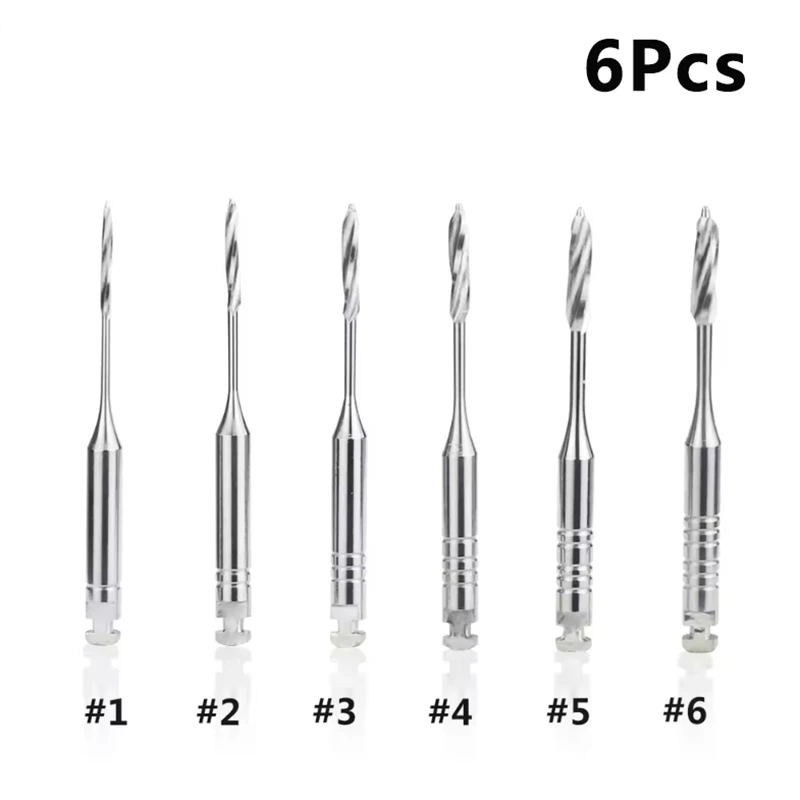 6 sztuk/pudło Dental Peeso rozwiertak 28/32mm dentystyczne wiertło światłowodowe silnik pilniki endodontyczne Largo wkłady materiały dentystyczne