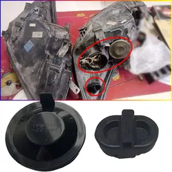 For Ford Focus 2009-2012 2012-2014 Headlight Dust Cover Sealing Waterproof Dustproof Headlamp Cap Light Trim