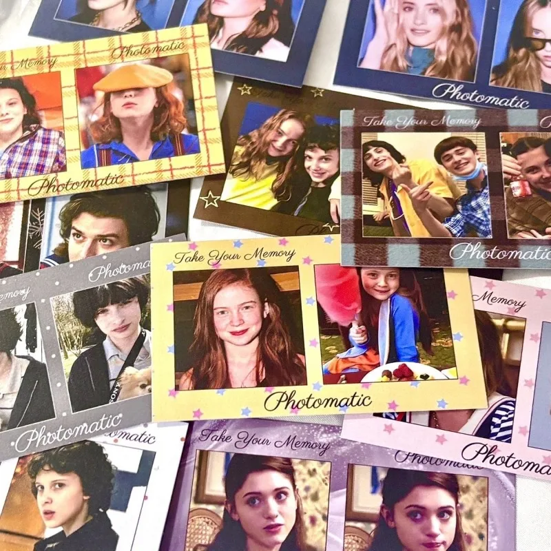 

New 72 Stranger Things Merchandise Instant Cards Group Portraits Atmospheric Vibes Celebrity Cards Decorative Items Gift