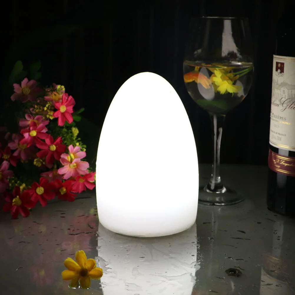Led Egg Shaped Desk Lamp Color Changing Night Light For  Usb Charging Touch Control Glow Table Decor