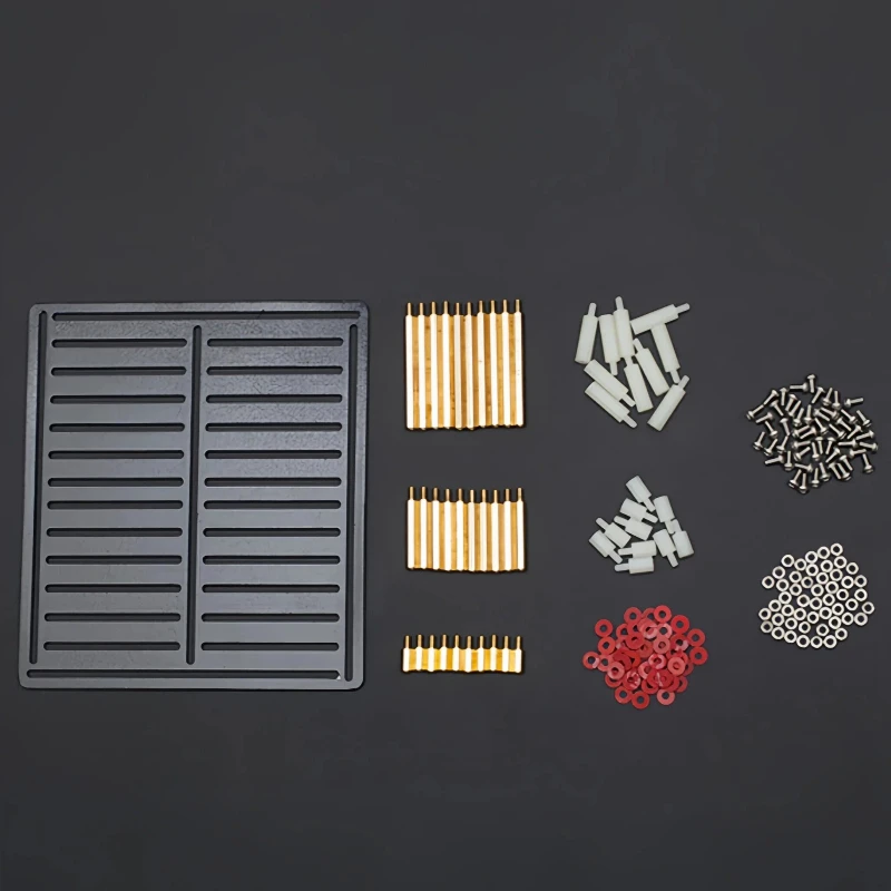 

Universal Alloy Prototyping Plate with M2/M3 Mounting Holes for Arduino Sensors Robotics