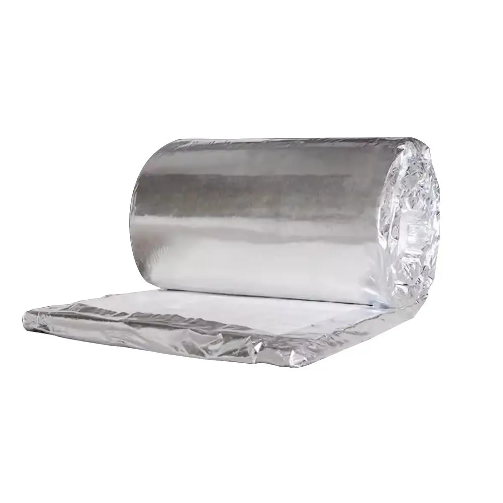 Fireproof Aluminum Foil Faced Insulation Blanket 24