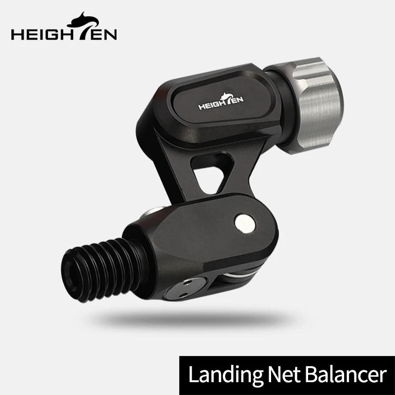 

Heightenfishing Net Balancer Net Head Foldable Aviation Aluminum Adapter Portable Conversion Head