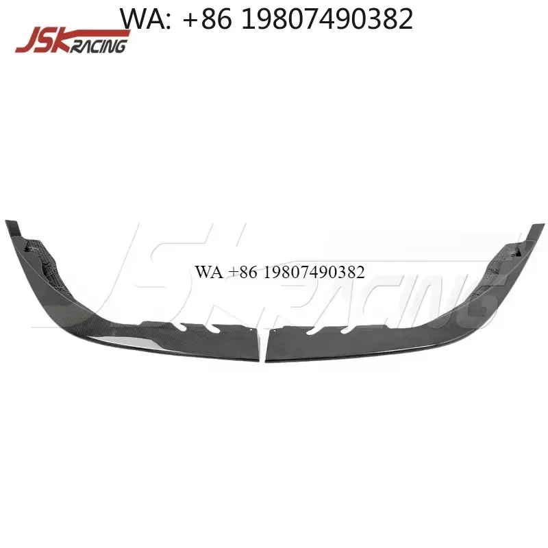 Wmwmnu Carbon Fiber Front Bumper Lip Splitter for F80 M3 F82 M4 2019-2021 OEM Style Front Chin Spoiler Diffuser Body Kit