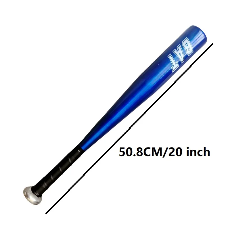 20 Inch Lightweight Aluminum Baseball Bat Self Defense Stick Pencil Shaped Baseball Bat for Outdoor Training Personal Security