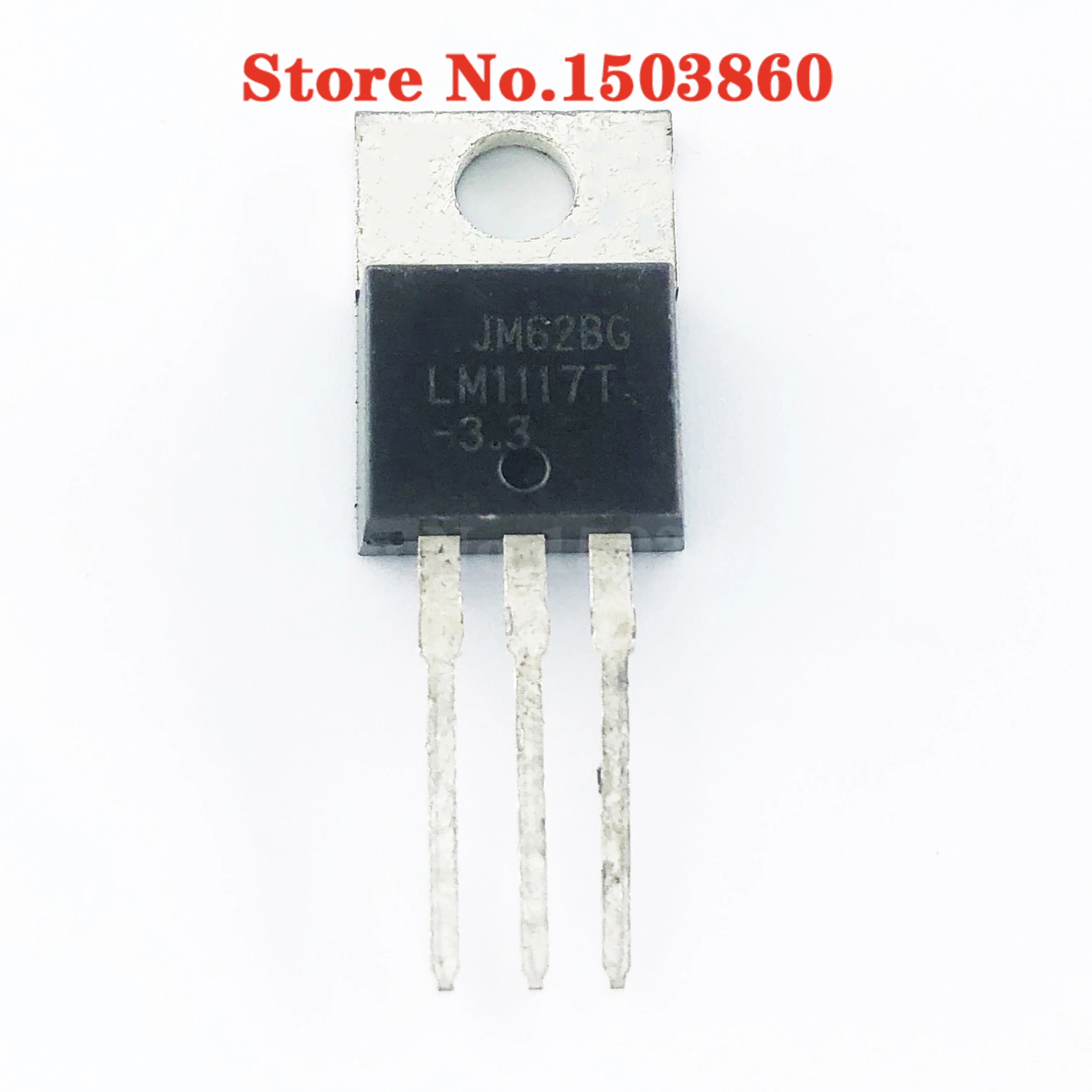 10PCS/lot  LM1117 LM1117T-3.3 TO220 LM1117-3.3 LM1117T 3.3V TO-220 original In Stock