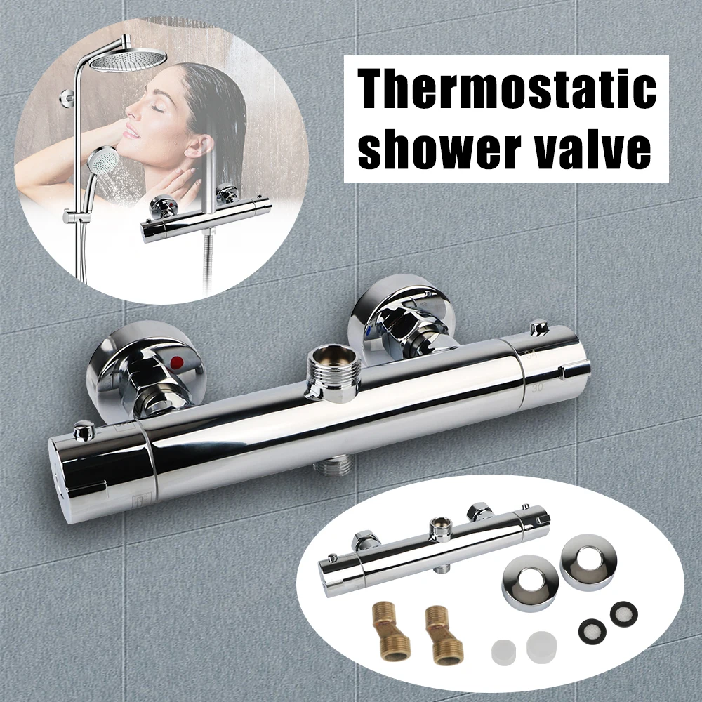 

Shower Faucet Bathroom Inelligent Bathtub Mixer Thermostatic Mixer Valve New Arrival High Quality Valvola Termostatica