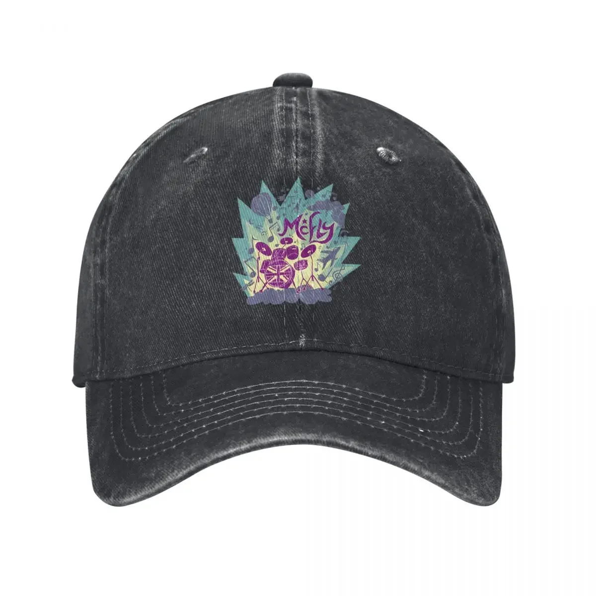 Rock McFly Band Baseball Caps Retro Distressed Denim Punk Tour Snapback Cap for Men Women Outdoor Activities Caps Hat