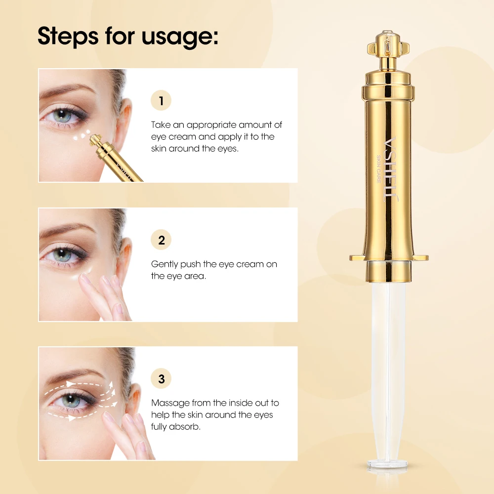 3g Snake Venom Peptide Eye Cream Improve Puffiness Firming Repairing Anti-wrinkle Anti-aging Lightening Lines Dark Circles