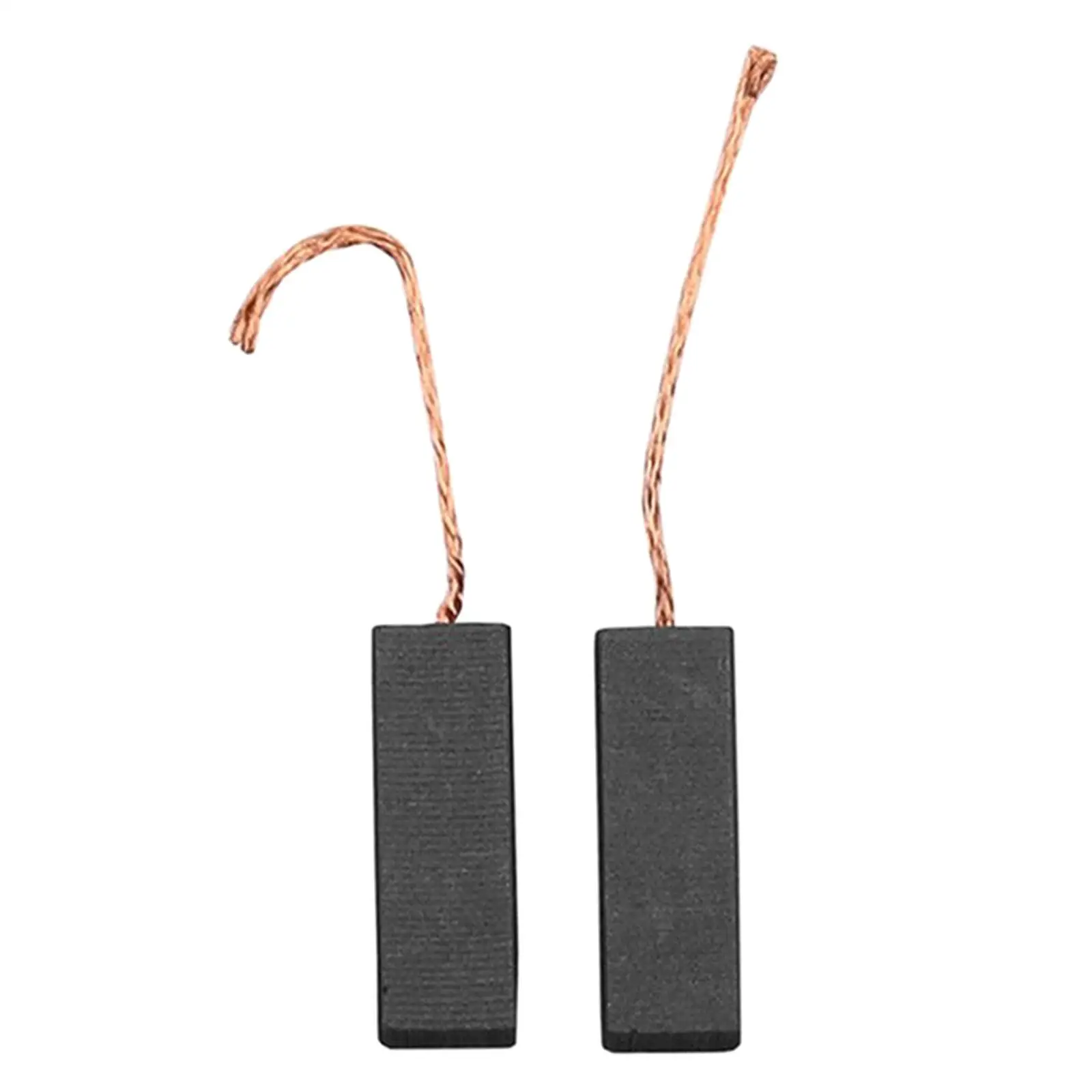 Motor Carbon Brushes 2 Pieces Replaces for Washing Machine Electric Motor Size