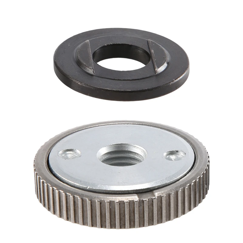 LUDA Angle Grinder M14 Locking Plate Chuck For SDS Quick-Release Nut Clamping 115/125/150/180/230Mm Flange Nut Set