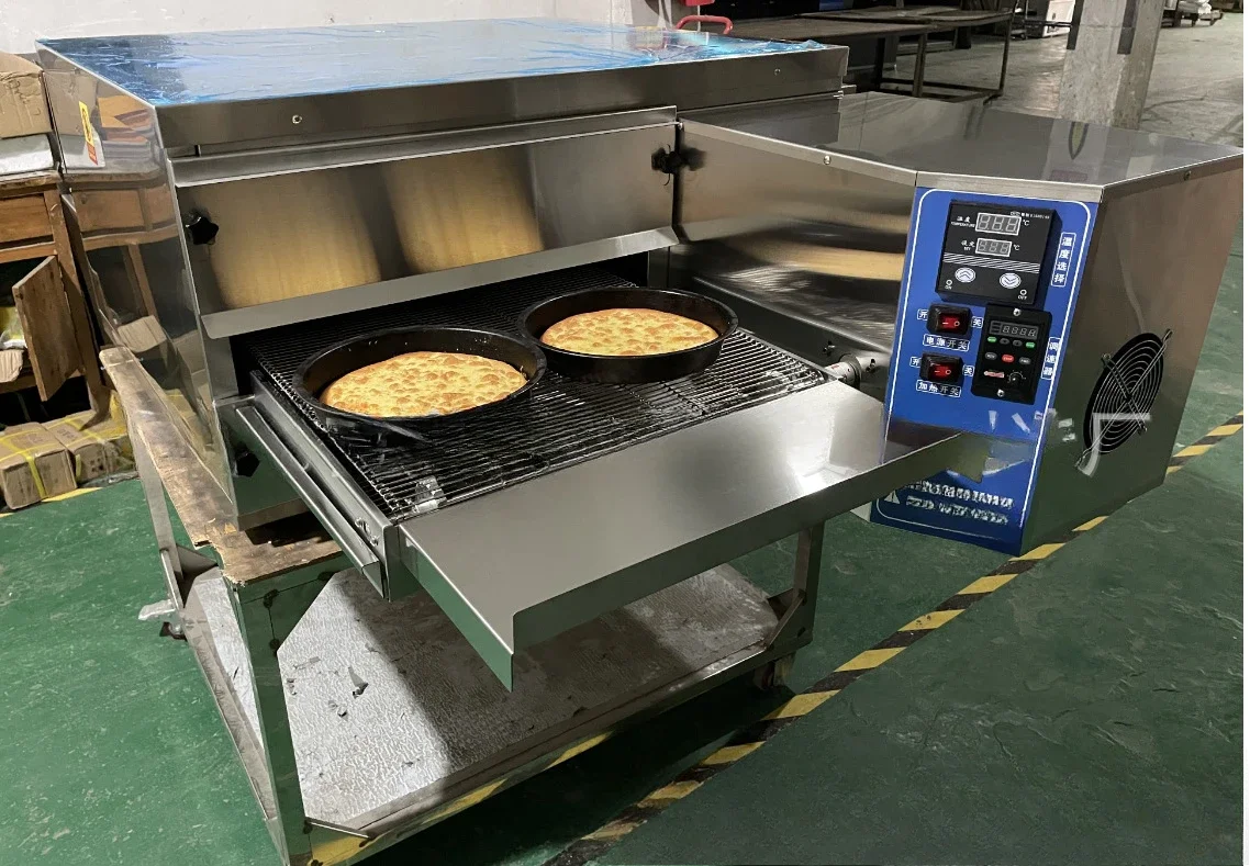 Adatto per forno per pizza elettrico cingolato FEP-13E da 12 pollici con circolazione dell'aria calda