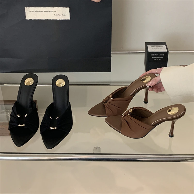 eilyken summer woman slippers fashion open toe thin high heels shoes street style stripper party slides zapatos de mujer eilyken summer woman slippers fashion open toe thin high heels shoes street style stripper party slides zapatos de mujer