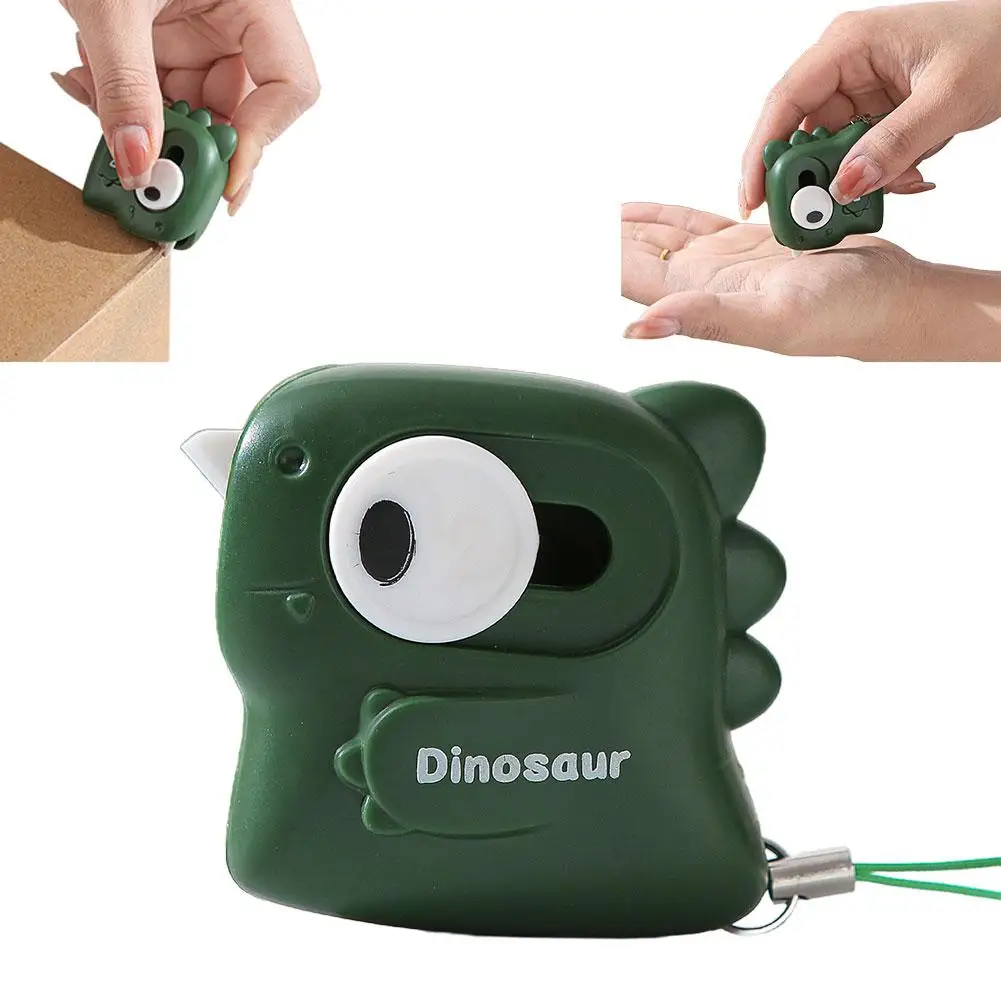 Cute Dinosaur Unboxing Knife Parcel Unboxing Expert Paper Cutter Portable Utility Knife Express Box Package Unwrapping Tool