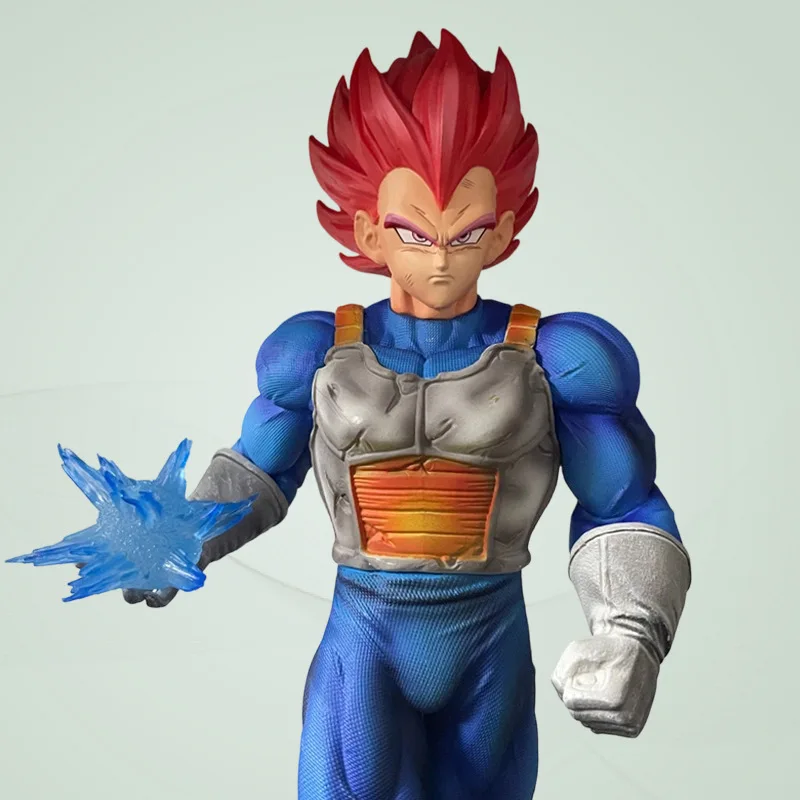 

Dragon Ball Super Blue Vegeta Double Head Gk Pvc Figure Anime Collectible Model Desktop Decoration For Adult Anime Fans