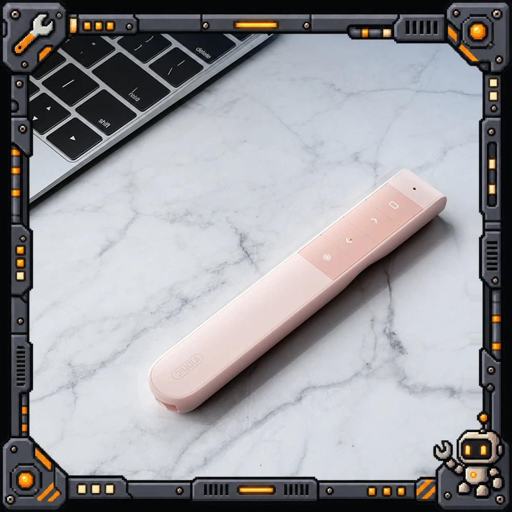 Inphic PL1 Wireless Presenter Rechargeable USB-C Laser Pointer 100m Remote PPT Slide Clicker for Teaching Presentations