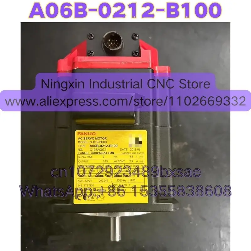 Used A06B-0212-B100 Function Intact