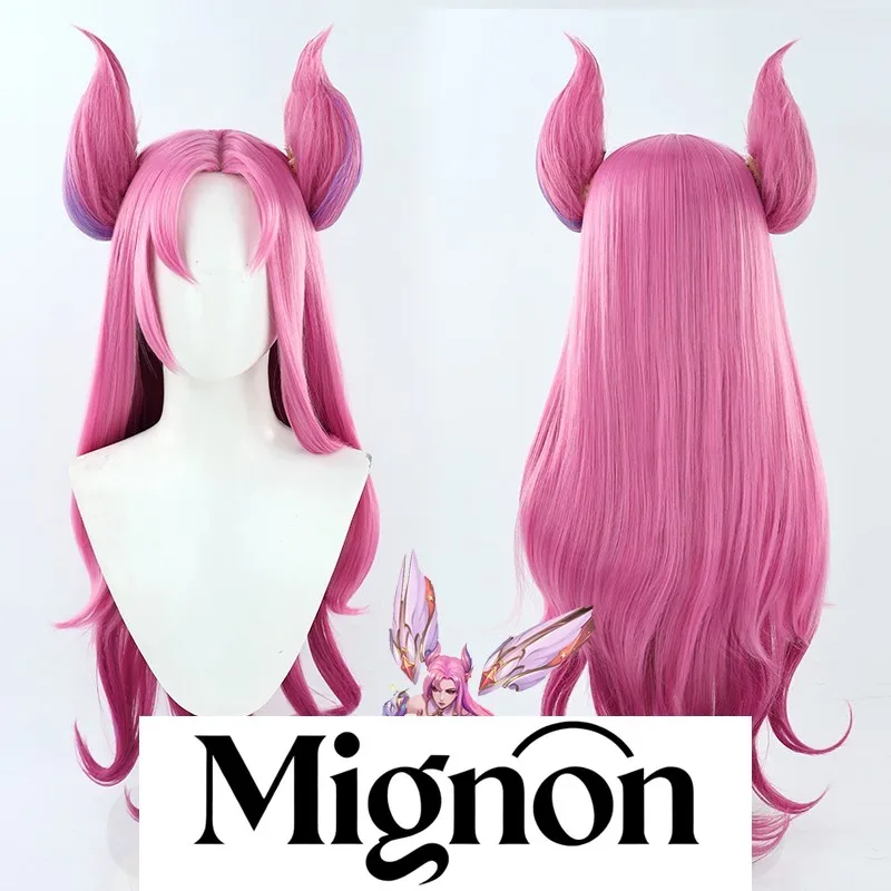 Star Guardian Kai'Sa Cosplay Wig Silicone Simulated Scalp Two-Tone Gradient