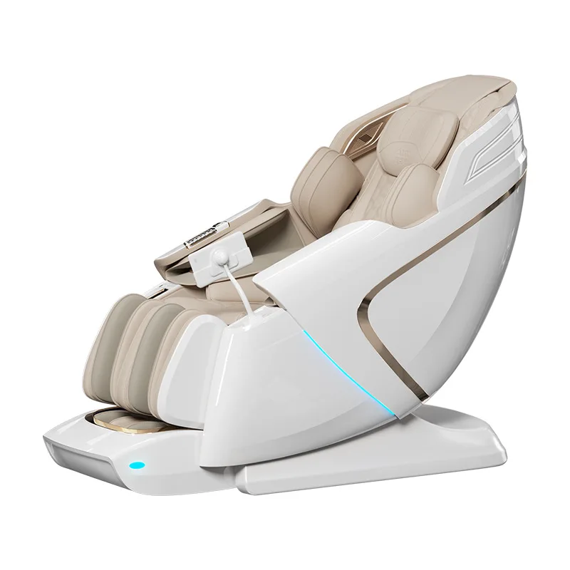 2025 كرسي تدليك فاخر جديد 4D أذرع ميكانيكية مزدوجة SL ثنائي السكك الحديدية المنزل التلقائي بالكامل كبسولة الفضاء أريكة تدليك