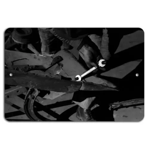 Mastering Craftsmanship: Timeless Tools and Techniques-Aluminum-tin sign