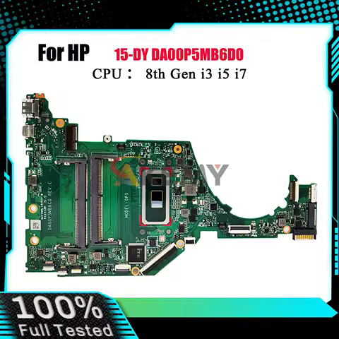 DA00P5MB6D0 For HP 15S-FQ 15-DY 15T-DY Laptop Motherboard L63559-601 With i3 i5 i7 8th Gen CPU 100% Fully Tested